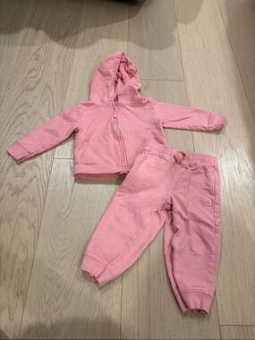 Carter's Pink Hoodie & Jogger Set